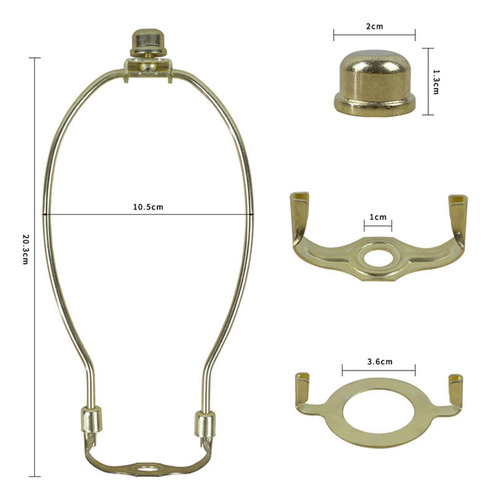 Soporte De Soporte De Arpa De Pantalla De Lámpara
