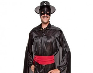 Disfraz Zorro Adulto Cand Talle 1 X 1