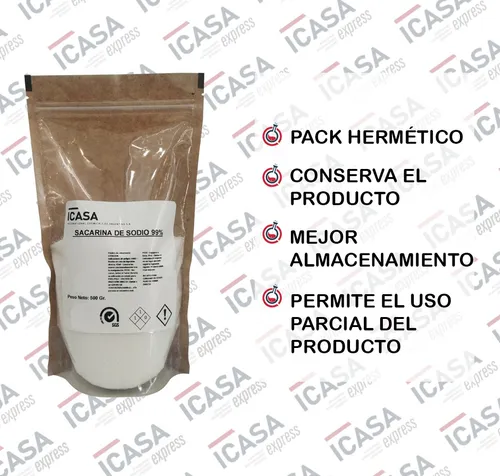 Sacarina De Sodio E954ii 500g Icasa