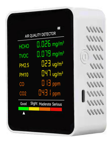 Probador De Calidad Del Aire Pm2.5 Hotel.hcho In Co Tvoc Cn