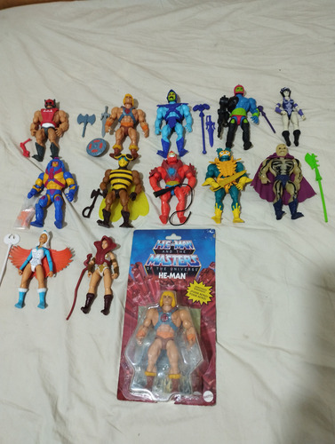 He Man Origins Lote , Figuras Y Castillo