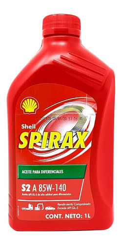 Aceite 85w140 Para Caja / Transmisión Sincrónica Shell 