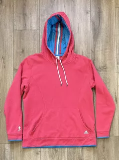 Sudadera Hoodie adidas Mujer Xl Rosa Azul 57x69cm