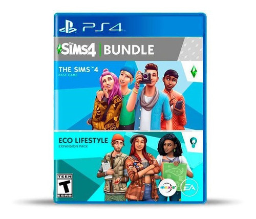 Sims 4 + Eco Lifestyle Expansion Pack Ps4 Físico, Macrotec