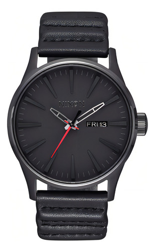 Reloj Nixon Star Wars A105sw2444 Sentry Kylo Black 100m Wr
