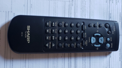 Sh - Tv Sharp 14 Pol. Cores C-1453 C/ Controle Não Funciona