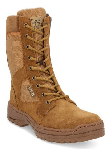 Bota Casual Pr70936 Gamuza Piel Vaca Agujetas Depiso Hunter