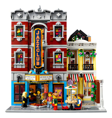 Kit De Construcción Lego Icons Club De Jazz 10312 2899 Pzas