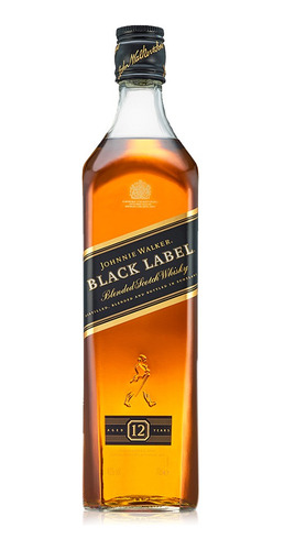 Imagen 3 de 10 de Whisky Johnnie Walker Black Label 12 Años 750ml