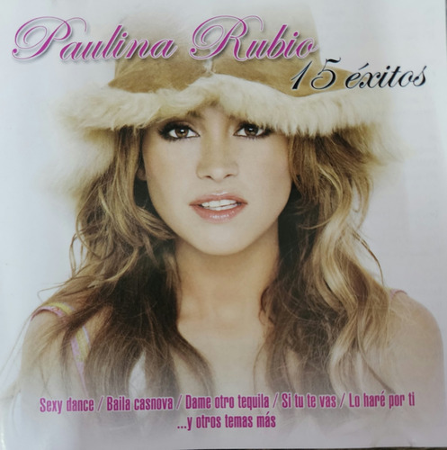 Cd Paulina Rubio - 15 Éxitos - Nacional