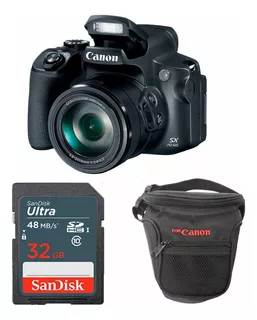 Cámara Canon Powershot Sx70 + 32gb + Estuche.