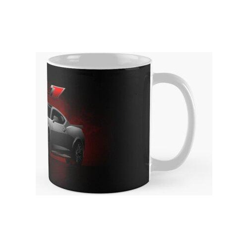 Taza 2017 Chevrolet Camaro Zl1 Ilustración Calidad Premium