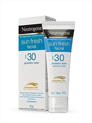 Neutrogena Protetor Solar Facial Sun Fresh Fps30 - 40g