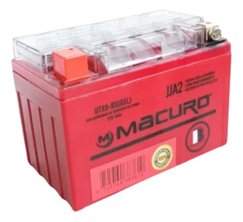 Bateria Macuro Utx9-bs / Ytx9-bs (gel) Dr650    