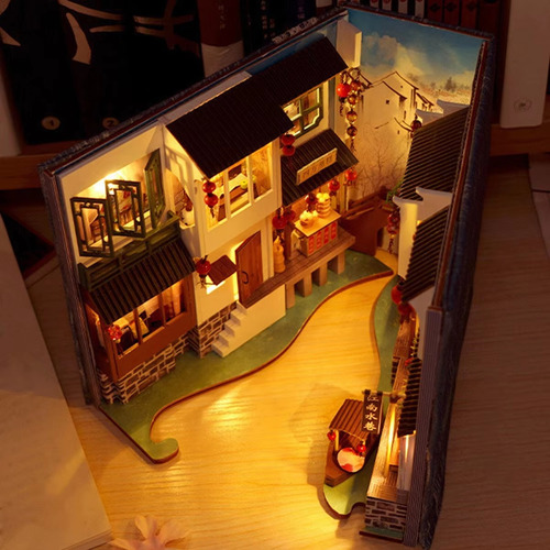 Kit De Maquetas De Casas De Muñecas En Miniatura Para Niños