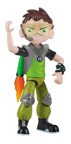 Figura Ben Tennyson Jet Pack Ben 10 Cartoon Network