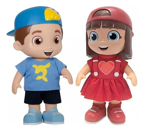 Kit Lucas Neto Aventureiros Luccas Neto E Gi 2 Bonecos
