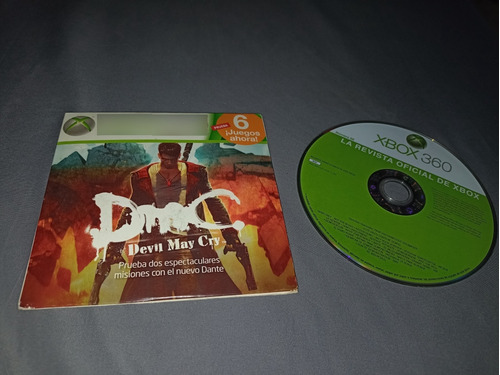 Xbox 360 Live Demo Videojuego Devil May Cry Revista Oficial 