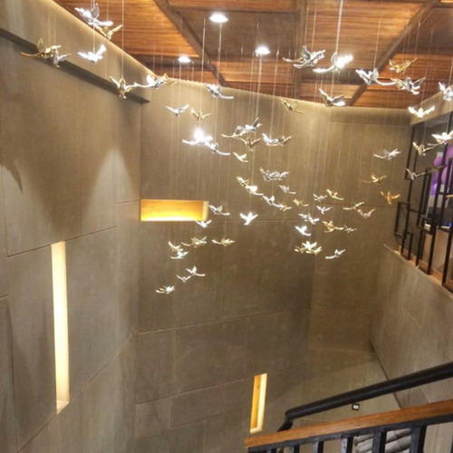 2-7 Piezas De Pájaros Acrílicos De Cristal Para