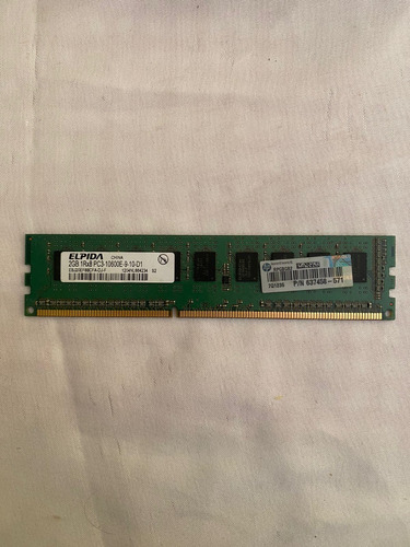 Memoria Ram 2gb Pc3 - Workstation