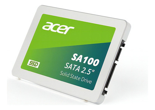 Unidad De Estado Solido Ssd Acer Sa100 1.92tb Sata Iii 2.5 Color Blanco