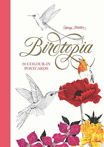 Birdtopia 20 Colorin Postcards