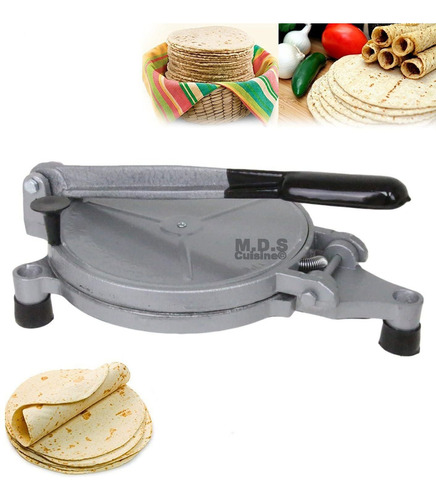 Tortilla Press 8 Electric Maker Prensa Heater Harina Tr...