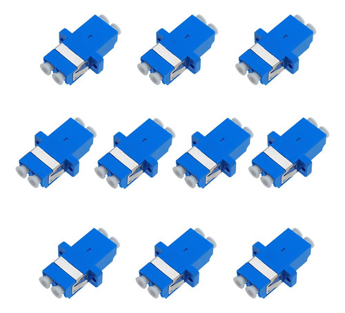 10-pack Lc A Lc Acoplador De Modo Nico Dplex, Adaptador De F