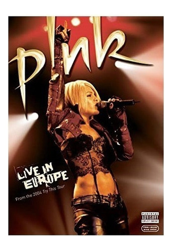 Pink Live In Europe Dvd Nuevo Original