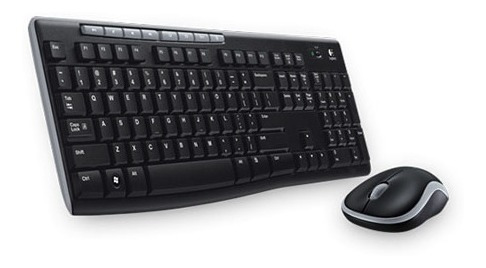 Teclado Y Mouse Logitech Combo Inalambrico Mk270 Multimedia 