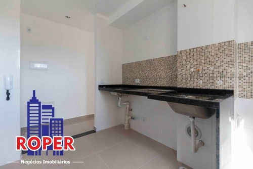 Imagem 4 de 7 de Apartamento Super Novo De 41m² A 200 Metros Do Metrô Guilhermina Esperança. Possui 2 Dormitórios, Sala Dois Ambientes, Cozinha E Área De Serviço - Ap01120 - 69473057