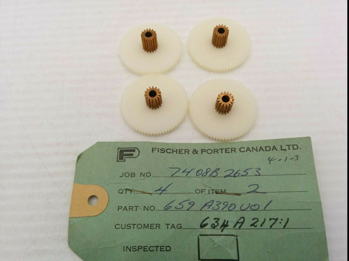 Fischer & Porter 659-a390v01 Recorder Gear, 1-15/32 Ccs