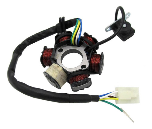 Scooter Stator, 6 Bobinas, 5 Cables, 50 Cc, 110 Cc, 125 Cc,