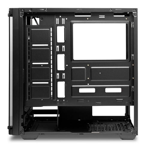 Imagem 4 de 5 de Gabinete Gamer Redragon Wheeljack Preto Sem Fan Gc-606bk