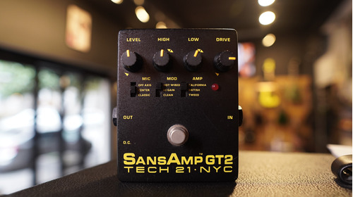 Pedal Sansamp Gt-2 Tech-21 - Na Caixa - Usa