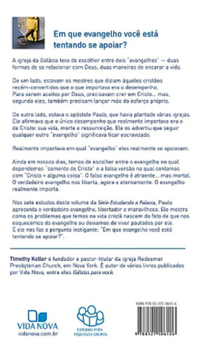 Gálatas - Série Estudando A Palavra | O Valor Inestimável Do Evangelho | Ed. Vida Nova