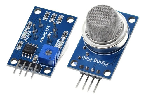 2 Piezas Módulo Mq-9 Sensor Detector Gas De Combustible Mq9