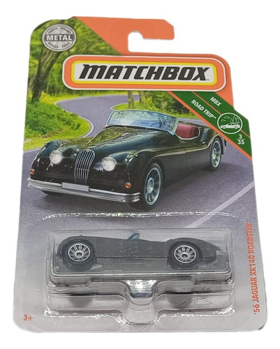 Auto Coleccion Jaguar Xk140 Roadster ´56 Matchbox Road Trip