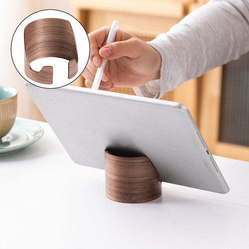 Soporte De Madera Para Teléfono, Soporte Para Tableta,
