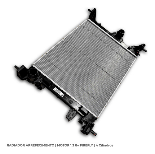 Radiador Original Genuíno Fiat Nova Strada 1.3 Freedom