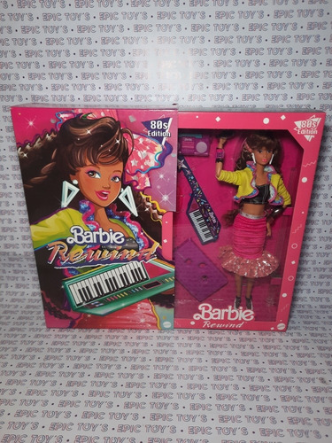 Barbie Coleccion Rewind 80s Set 2 Piezas (Usado)