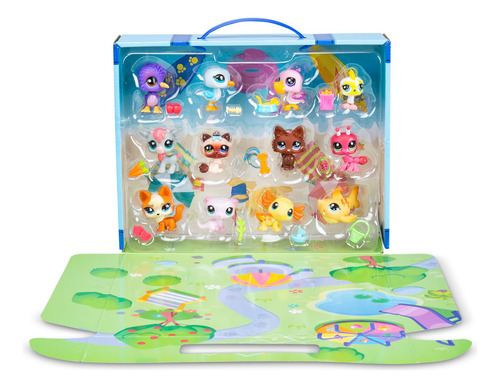 Set De Coleccionista Littlest Pet Shop Traveling Adventure G