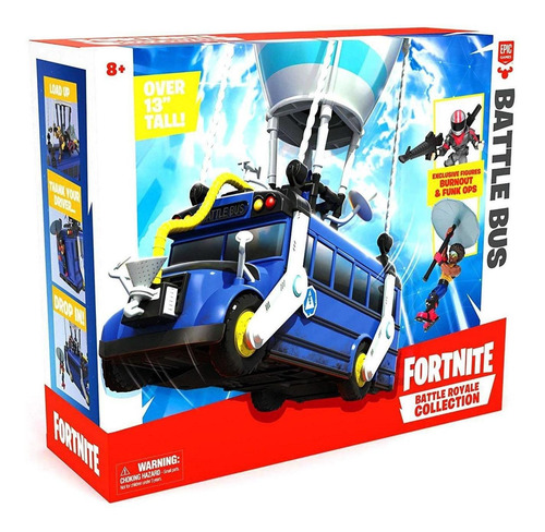 Brinquedo Fortnite Battle Royale Onibus De Batalha Fun 84711