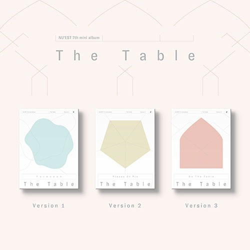 Nuest - The Table Mini Album Original Kpop (ver. 1,2 Y 3)