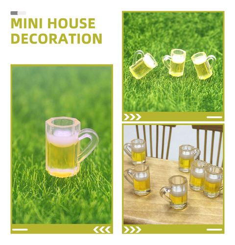 30 Jarras De Cerveza Dollhouse, Tazas De Cerveza En Miniatur