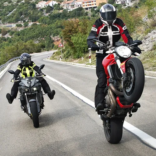 Pantalon Moto Deportivo Held Zeffiro Ii Verano Negro Um