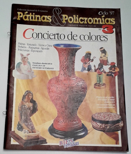 Revista Patinas Y Policromias 3 Concierto De Colores. Año 97