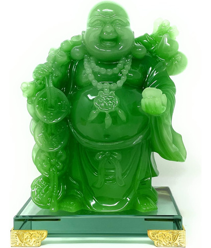 Houlu Estatua De Buda Sonriente De 8 Pulgadas Para Decoració