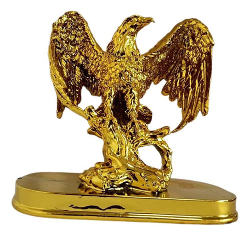 Estatuilla De Águila, Escultura Animal, Regalo De Dorado