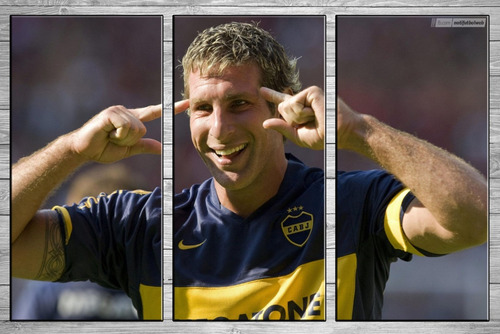 Cuadros Martin Palermo Boca Juniors 90x45 Ideal Habitacion A